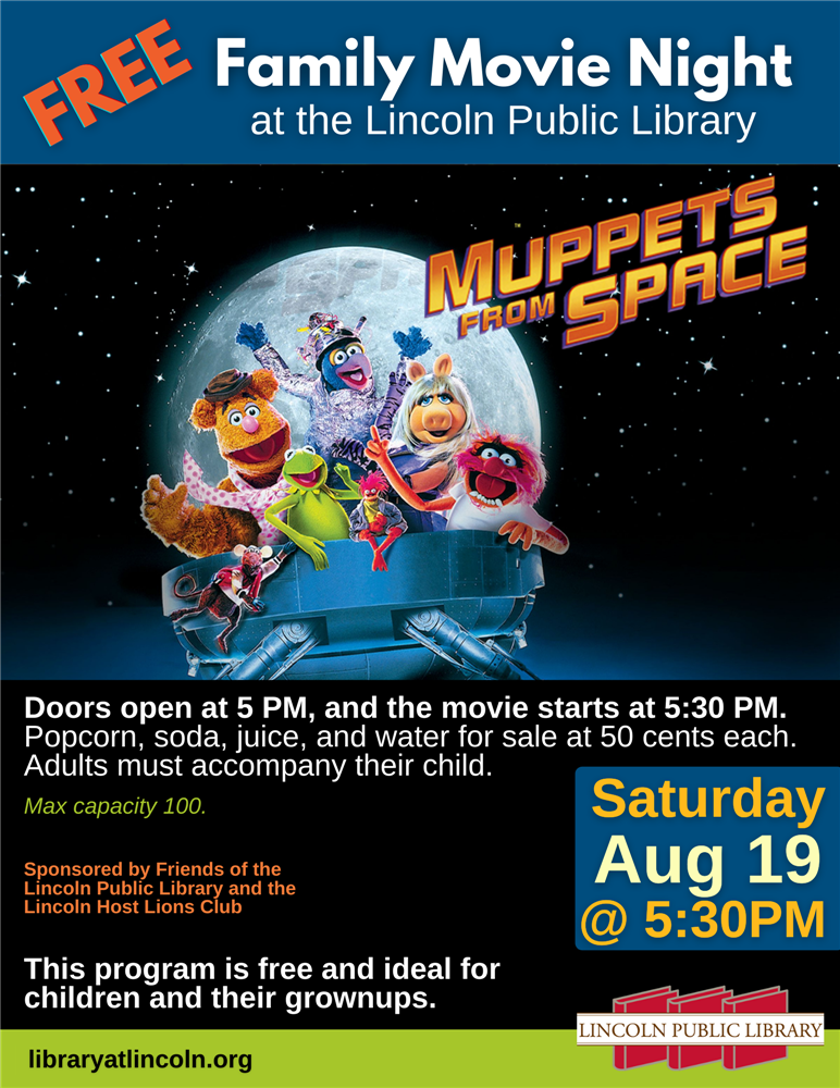 Muppets From Space on August 19 post